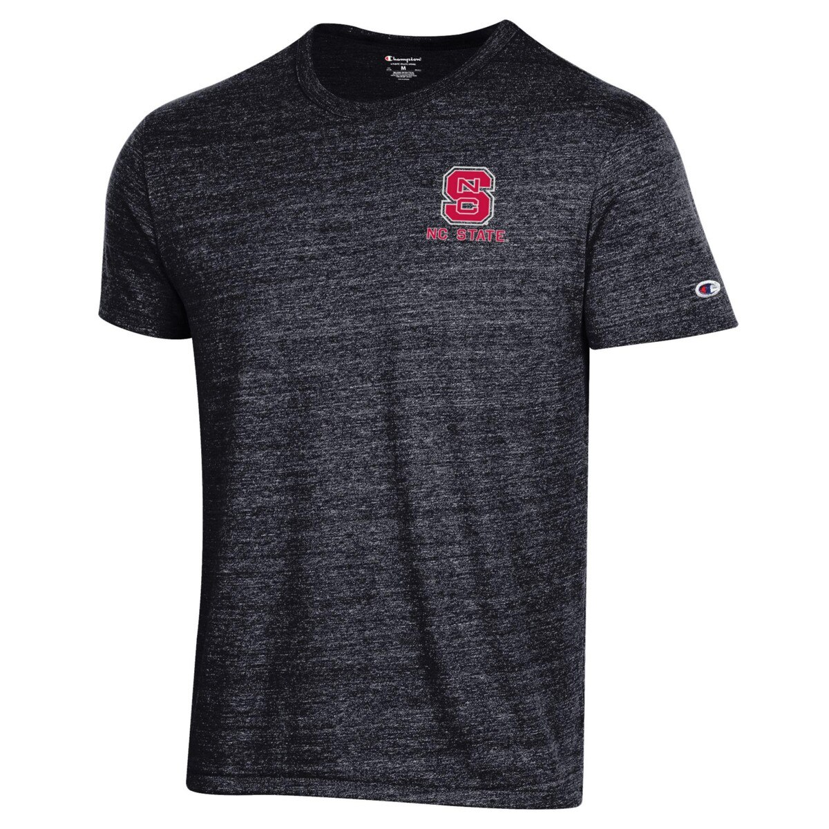 Black Short Sleeve Tri-blend Tee -